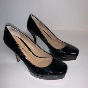 Antonio Melani Black Gloss Heels
